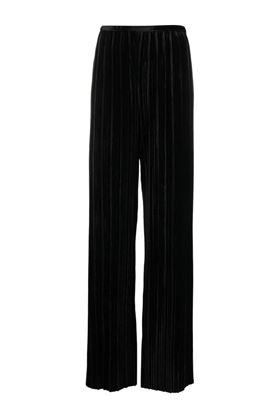 Black fully pleated straight leg SABINA MUSAYEV | P50136003